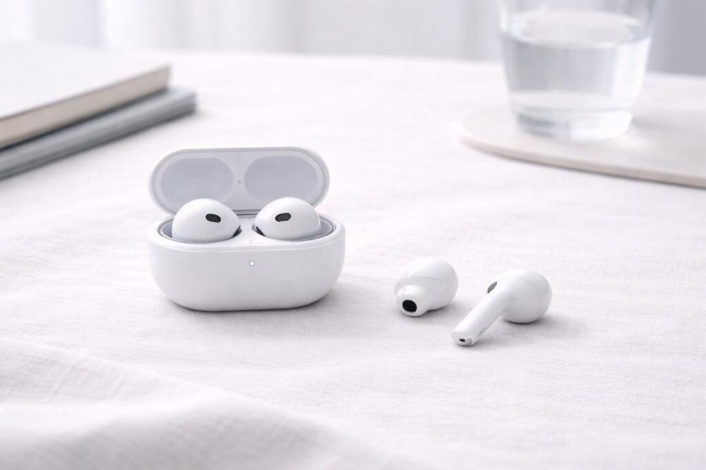에어팟 4 기본형 리뷰 — 노이즈캔슬링 없어도 살 이유가 있습니다 [2026]