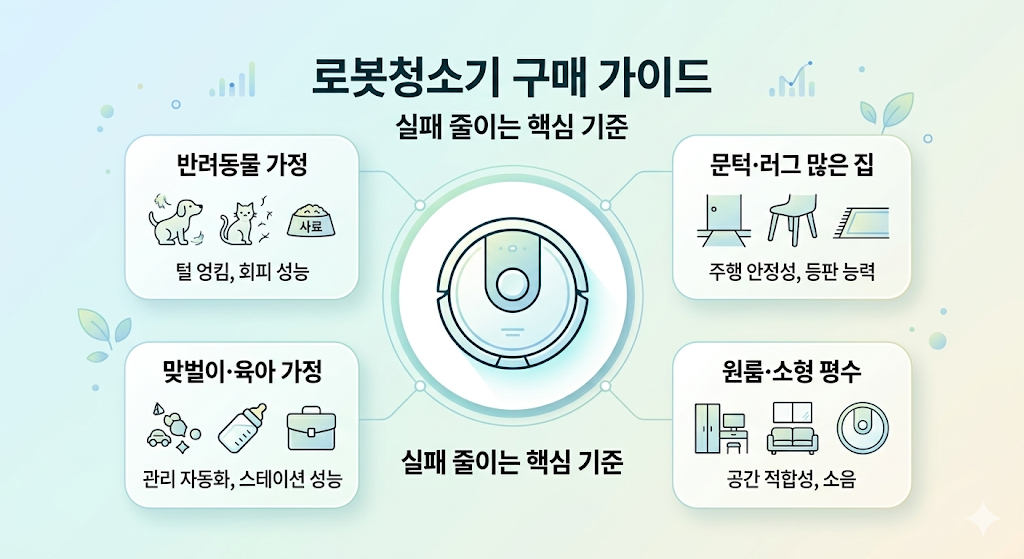 로봇청소기 구매 가이드